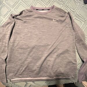 Nike Women's Grey Long Sleeve Tee